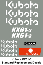 Kubota Digger KX61-3 / Plant