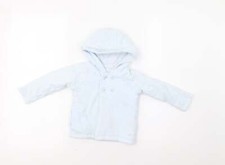 French Connection Baby Blue Overcoat Coatigan Size 6-9 Months