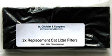 2x Replacement Cat Litter Tray