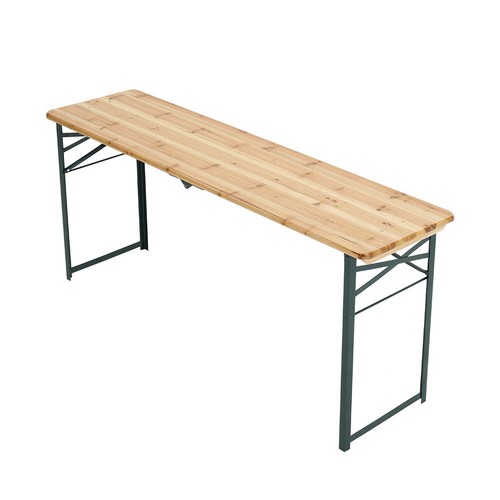 Long 177cm wooden folding - long,