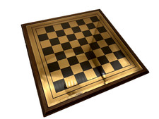 Vintage Chess Board Metal