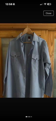 1960 fire service shirt - service,
