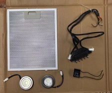 CDA ECN62SS - 60cm FLAT GLASS CHIMNEY EXTRACTOR - PARTS ONLY