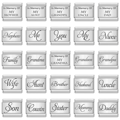 Italian charms bracelet - italian,