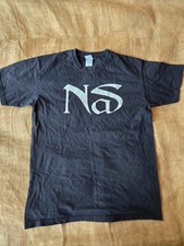 Vintage Style Nas Hip Hop T-Shirt - Black - Size M