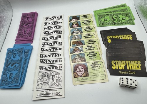 Stop thief board game - stop,