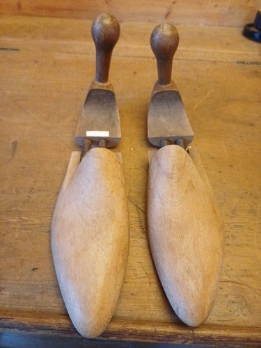 Nice pair vintage wooden - of,