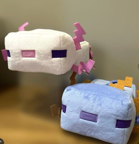 Minecraft axolotl trash cover - trash,
