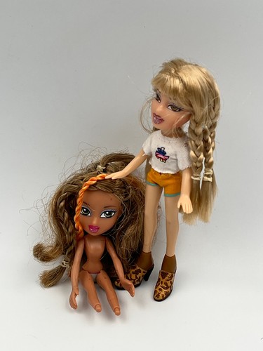 Two mga mini bratz dolls - mga,