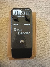 Sola Sound Tone Bender -Daughter of the Blue Meanie (with letter from Macari's )