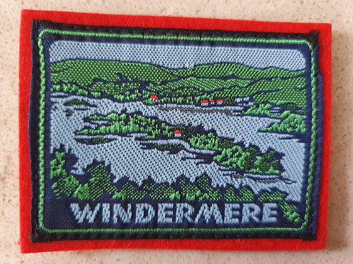 Vintage sew stick on - on,