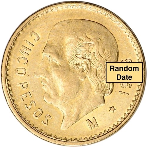 Mexico gold pesos au - mexico,