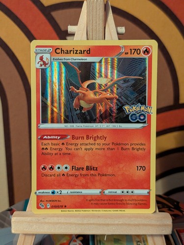 Charizard 010 078 holo - charizard,
