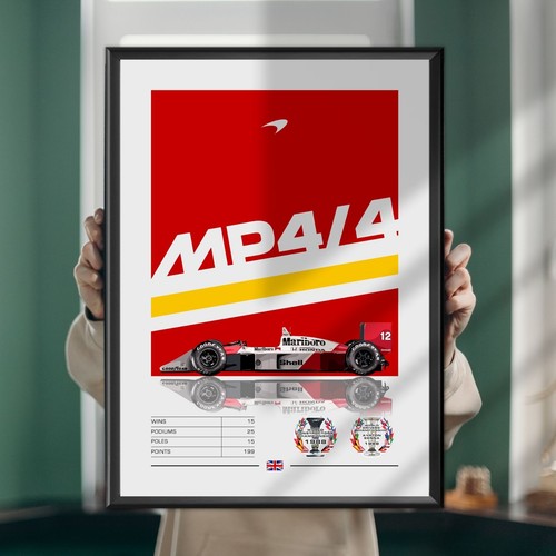 Mclaren mp4 ayrton senna - mp4/4,,