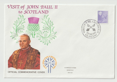 1982 cover visit - 1/6/1982, gb