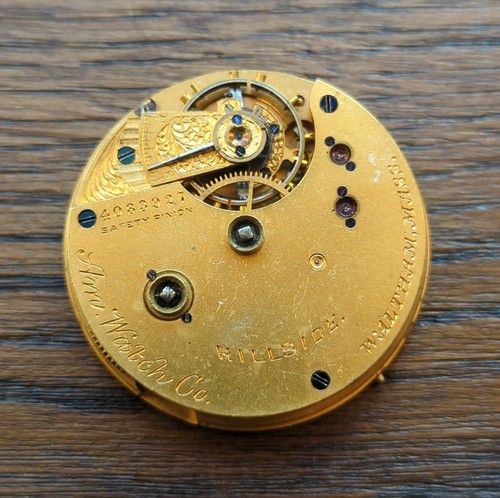 Waltham hillside pocket watch - waltham,