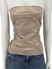 D&G Champagne Satin Strapless