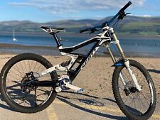 Scott Gambler Downhill (DH) Mountain Bike in Black/White 230mm (!) Suspension