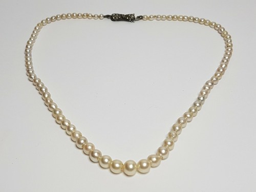 935 silver graduated cultured - 935,