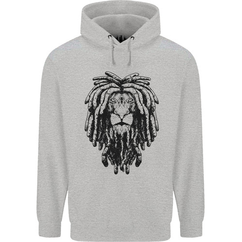 Rasta lion with dreadlocks - lion,