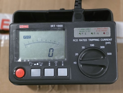 Pro digital rcd tester - rcd,