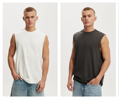 Cotton everyday fit muscle - fit,