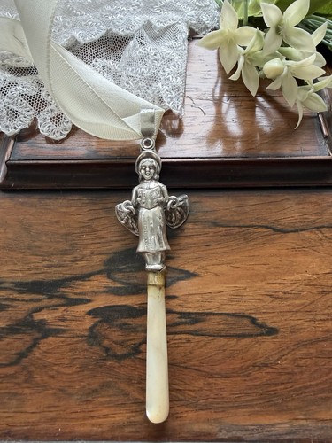 Antique sterling silver baby - sterling,