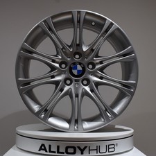 GENUINE BMW 3 SERIES E46 MV2 135M SILVER 18" INCH ALLOY WHEELS X4