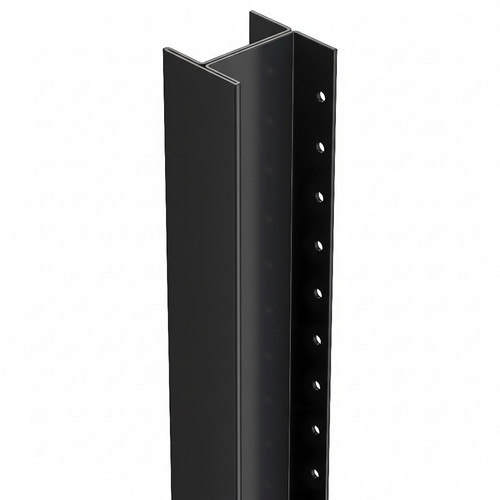 Steel fence post - post, anthracite