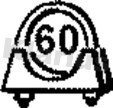 KLARIUS 60mm Exhaust Clamp