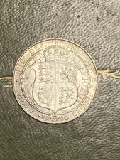 1910 Edward VII Silver Half