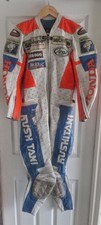 Steve Hislop 1991 Race Used NW200 Kushitani Leather Suit Non Signed
