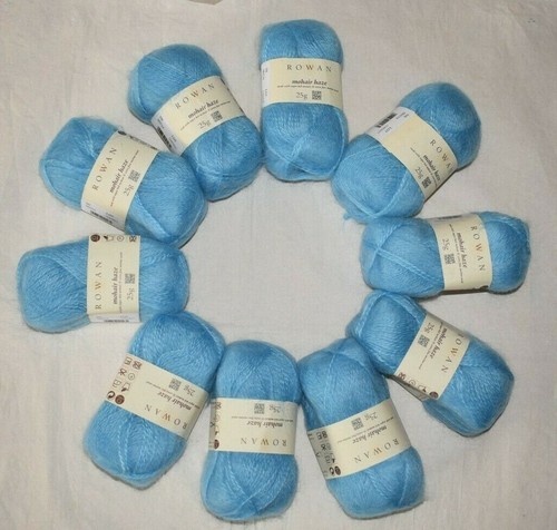 10x25g rowan mohair haze - mohair,