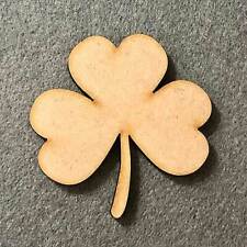 Wooden Shamrock Irish Clover -