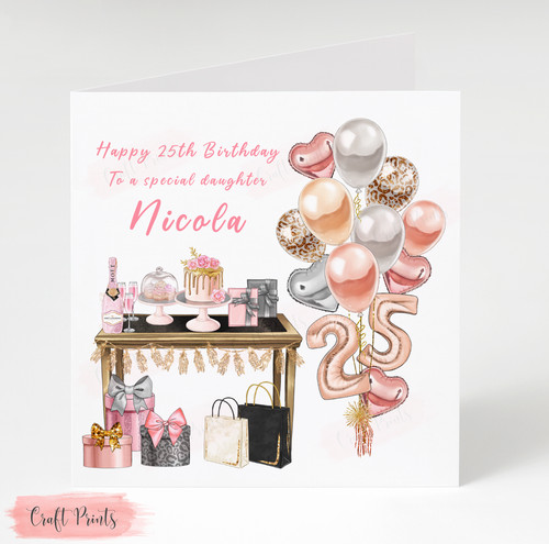 Personalised party birthday - party,