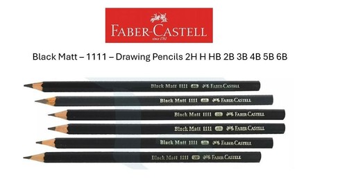Faber castell black matt - black,