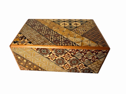 Japanese yosegi wooden puzzle - yosegi,