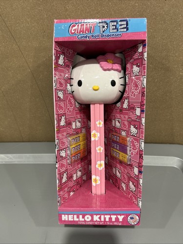 Giant pink floral - hello, kitty