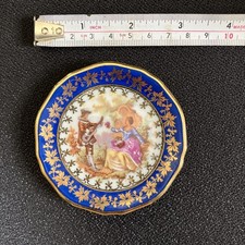 Limoges Meissner Miniature Plate