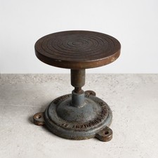 Antique Cast Iron Pottery Banding Wheel By Potters Equipment Co. London