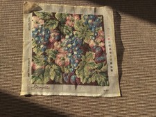 Glorifilia Completed Needlepoint Cushion Canvas Not Made Up 41 cms x 41 cms.