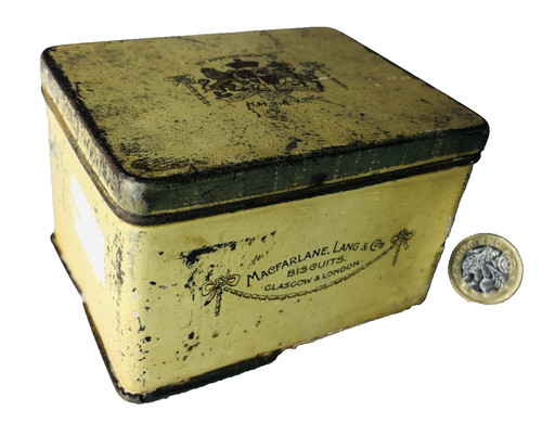Advertising tin metal - advertising,