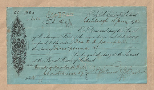 Bill exchange 1906 royal - bill, exchange.