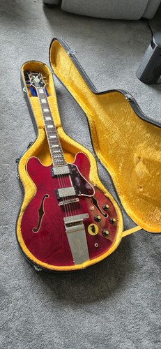 1976 ibanez 355 - 1976, cherry