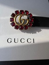 Authentic Gucci Double G Ruby