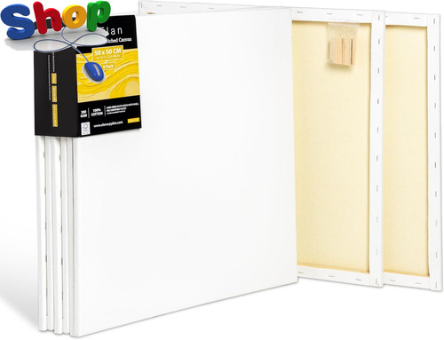 Stretched canvases 50x50 - canvases, cm
