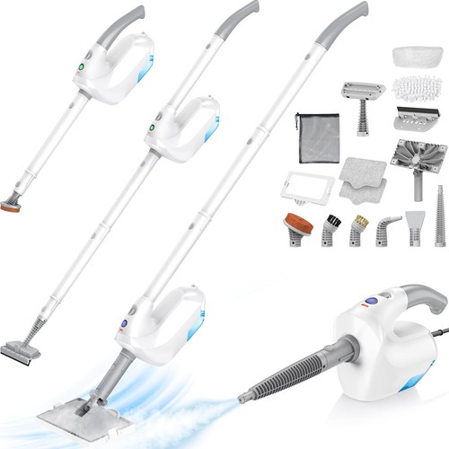 Steam mop with - 10-in-1,