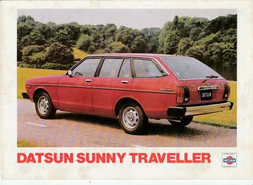 1980 datsun sunny traveller - datsun,