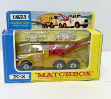 Lesney Matchbox King Size K-2 Scammell Heavy Wreck Truck GOLD