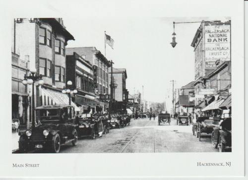 Postcard main street - postcard-"main, street"